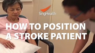 How To Position A Stroke Patient [upl. by Geminius683]