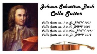 Johann Sebastian Bach  Cello suites in 432 Hz great for reading or studying [upl. by Lucy]