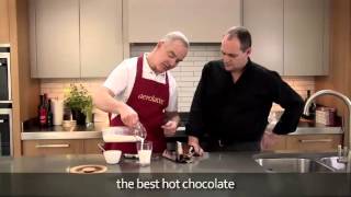 How to make a hot chocolate using an aerolatte milk frother [upl. by Pyle]