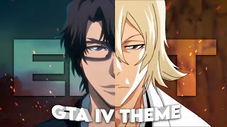 Aizen x Urahara  GTA IV Theme Edit [upl. by Benedick]